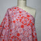 'Ornate Fretwork' Cotton Voile ~ Coral *Remnant 2.15m Was $55.40 Now $44
